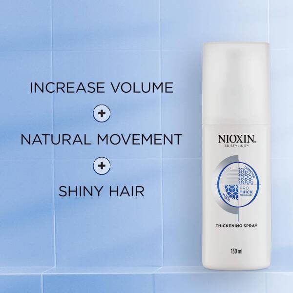 Nioxin 3D Styling Pro Thick Thickening Spray 150ml - Image 6