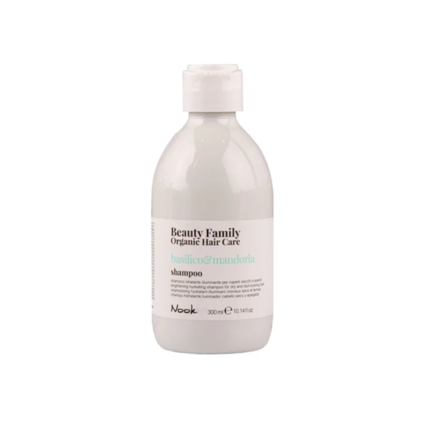 Nook Beauty Family Organic Basilico & Mandorla Hydrating Shampoo 300ml