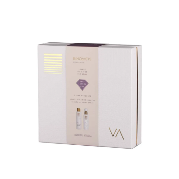 INNOVATIS Luxyry Care Ice Shine Gift Set Shampoo 250ml + Shine Leave-In Spray 200ml