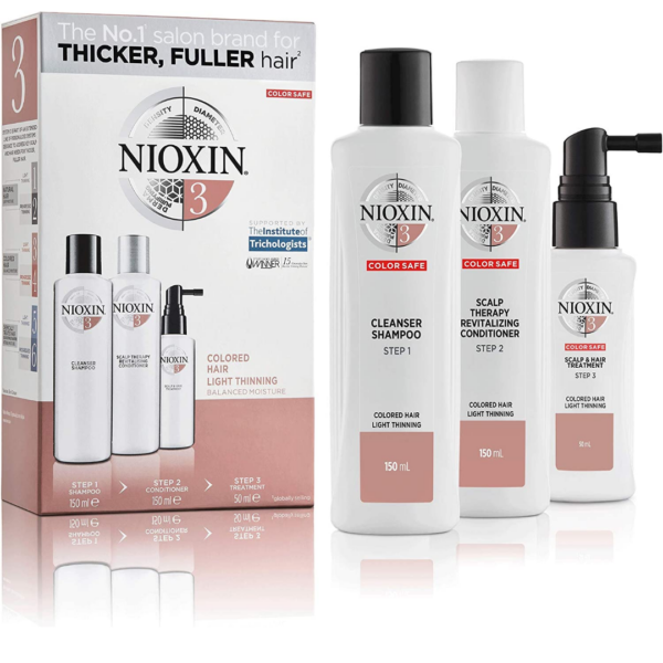 NIOXIN SYS3 3-STEP SYSTEM Complect 150 ml x 150 ml x 50 ml