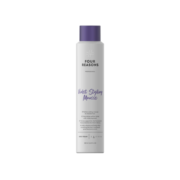 FOUR REASONS PROFESSIONAL Violet Styling Mousse Volumizer 6.68 FL oz 190ml