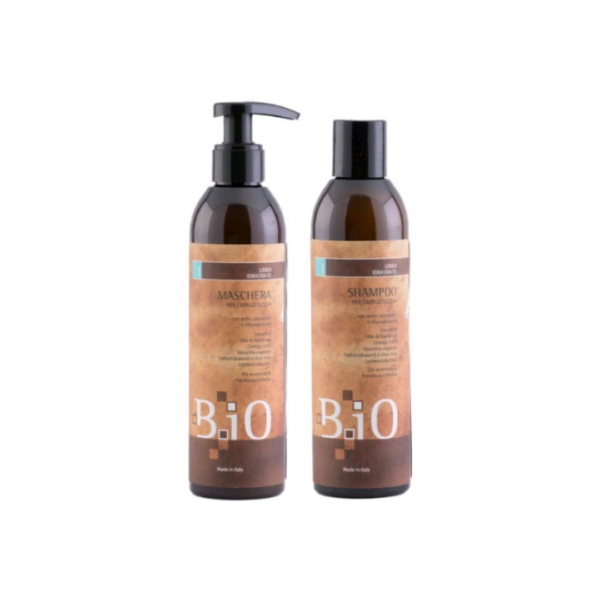 SINERGY COSMETICS B.IO MOISTURIZING KIT (SHAMPOO 250ml & CONDITIONER 250ml)